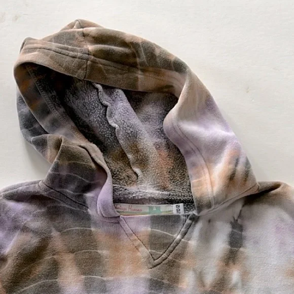 Girls Vintage Havana Tie Dye Hoodie - Picture 4 of 7